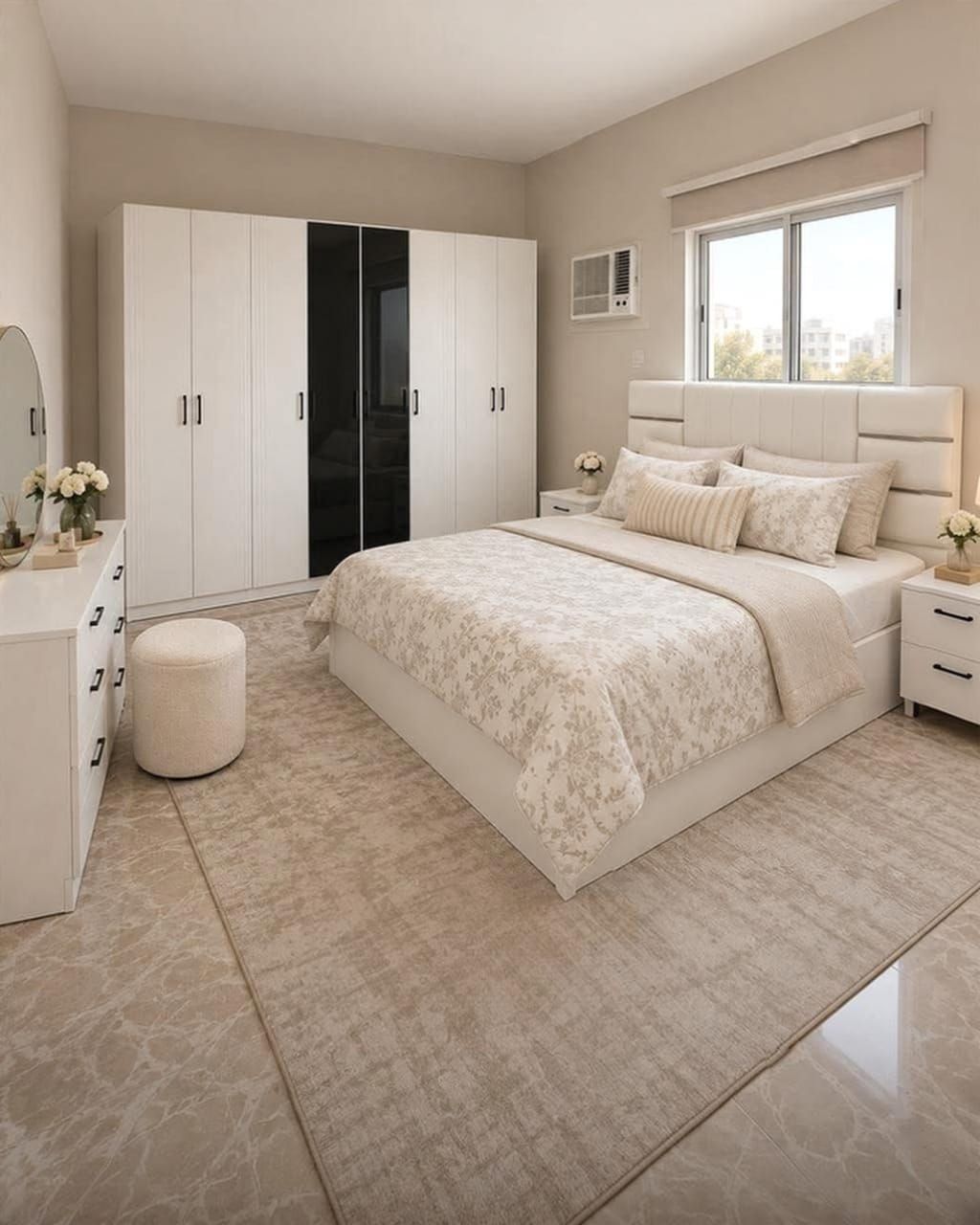 Al Malqa, Furniture, SAR 111,  New Bedroom Set Sale Online Home Devlree Free