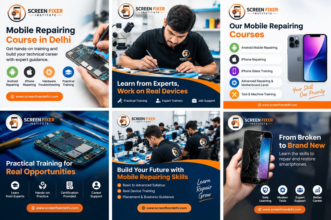 New Delhi, Training, Mobile Phone Repairing Training For Beginners In Delhi &ndash; Screen Fixer