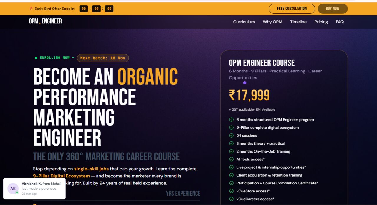 Noida, Books, OPM Engineer Digital Marketing Course