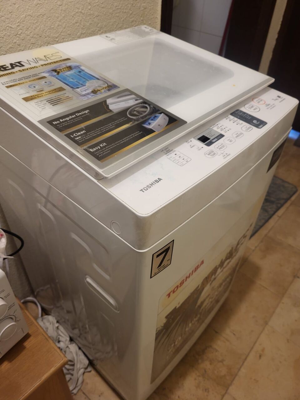 Riyadh, Appliances, SAR 800,  7 Kg Toshiba Washing Machine In Very Good Condition
