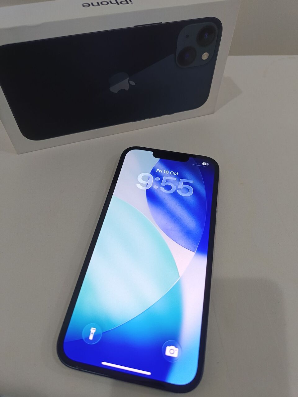 Al Malaz, Electronics, SAR 1349,  IPhone 13 128GB | 90% BH (Original Battery) | All Original | Box & Cable