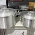 SAR 1502,  Pots And Pans (Pateela) Pure SILVER Steel