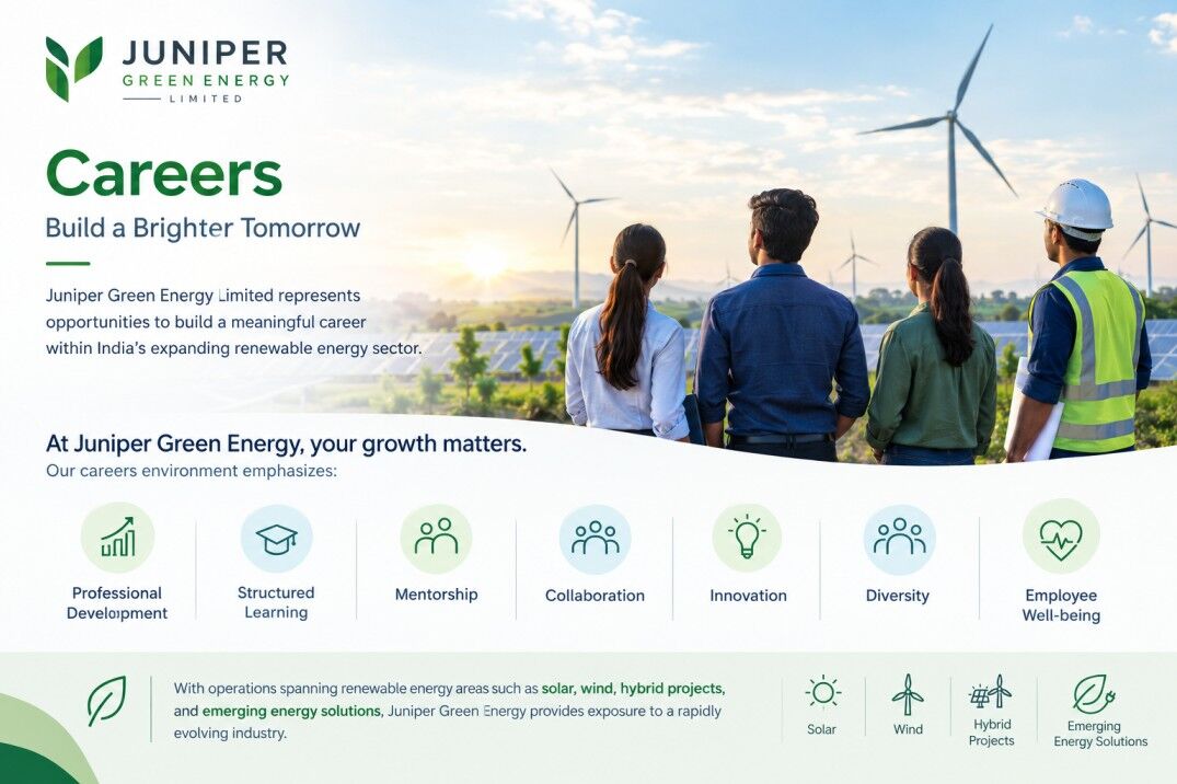 Gurgaon, Business, Careers | Juniper Green Energy Limited