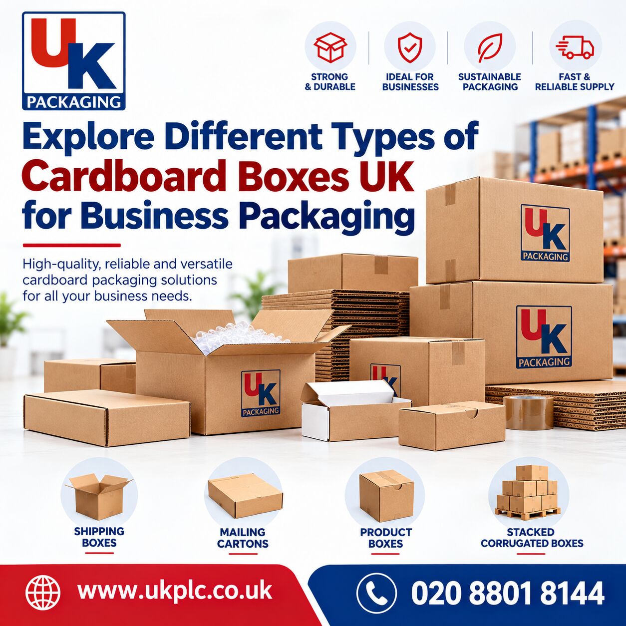 London, Materials, GBP 1,  Explore Different Types Of Cardboard Boxes UK For Business Packaging