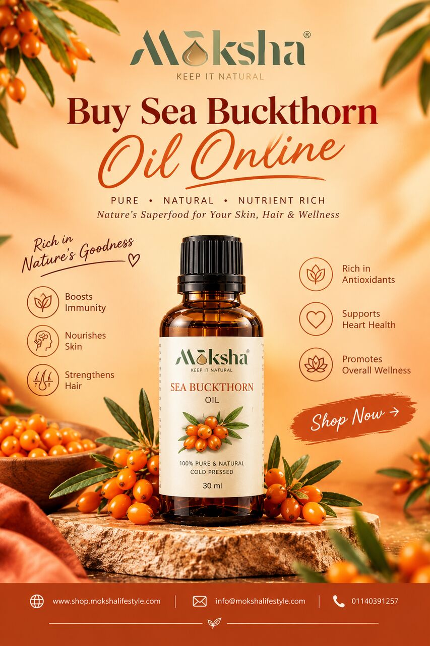 Mumbai, Wholesale Products, Buy Sea Buckthorn Oil Online | Moksha Lifestyle