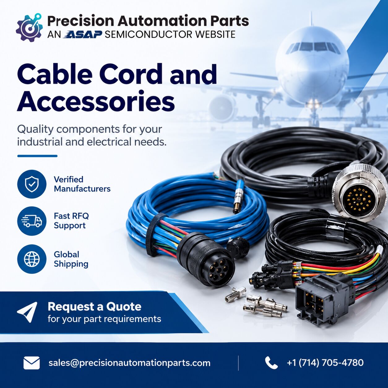 New York, Business, Cable Cord And Accessories &ndash; Reliable Industrial Parts Supply