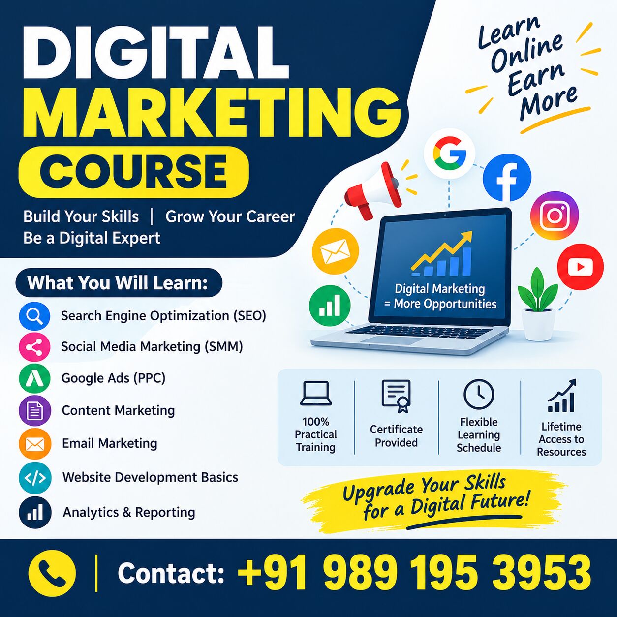 Noida, Education, Boost Your Career With Digital Marketing Courses In Noida &ndash; Enrol Now!