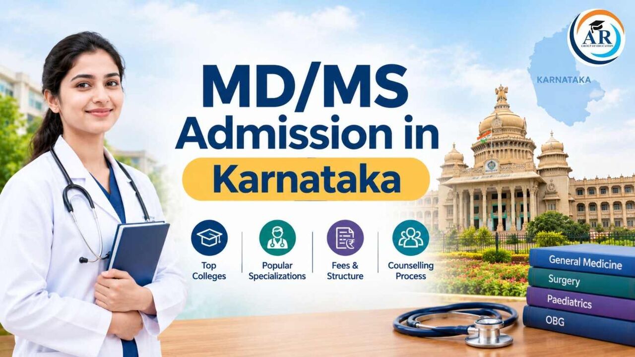 Bangalore, Education, MD/MS Admission In Karnataka 2026: Colleges, Fees & Eligibility