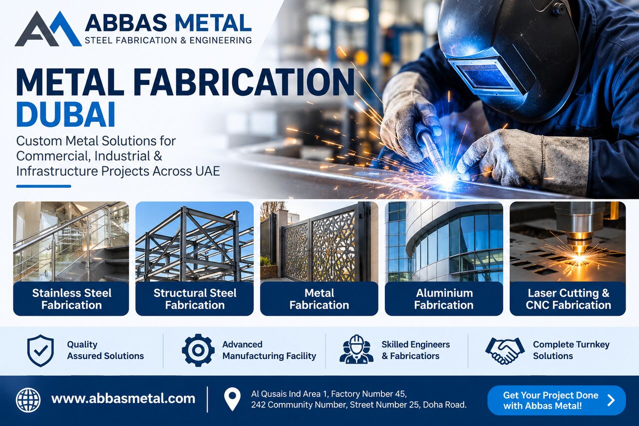 Al Qusais, Business, Metal Fabrication Dubai &ndash; Professional Steel & Metal Fabrication Services | Abbas Metal