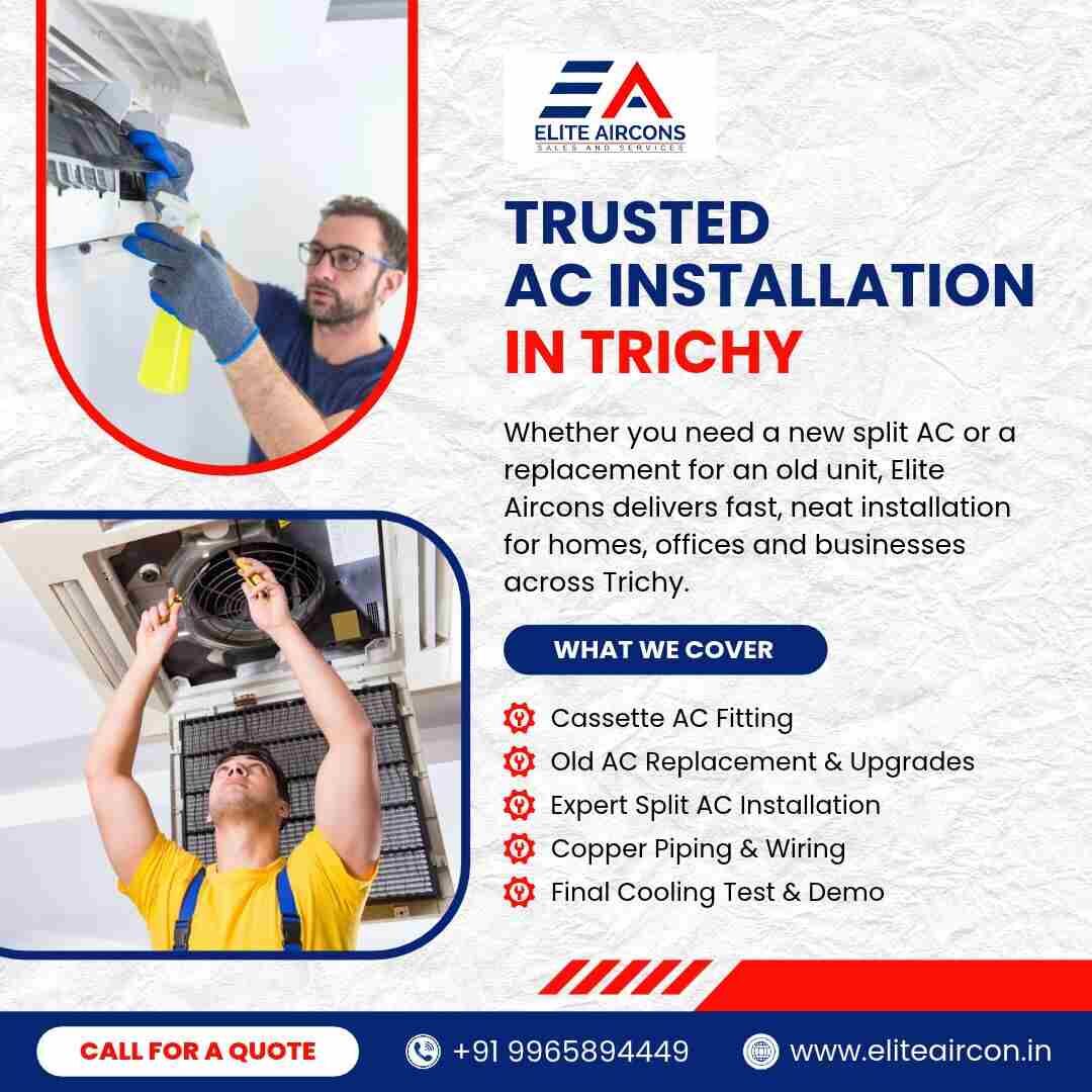 Chennai, Air Conditioning, AC Dealer In Trichy - Elite Aircons