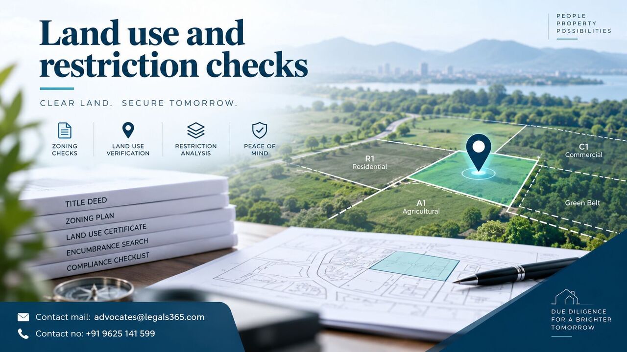 Ghaziabad, Legal, Why Are Land Use And Restriction Checks Important Before Buying Property?