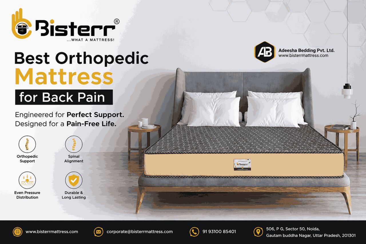 Noida, Health & Beauty Items, Best Orthopedic Mattress For Back Pain