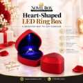 USD 3,  Wholesale Heart-Shaped LED Ring Boxes