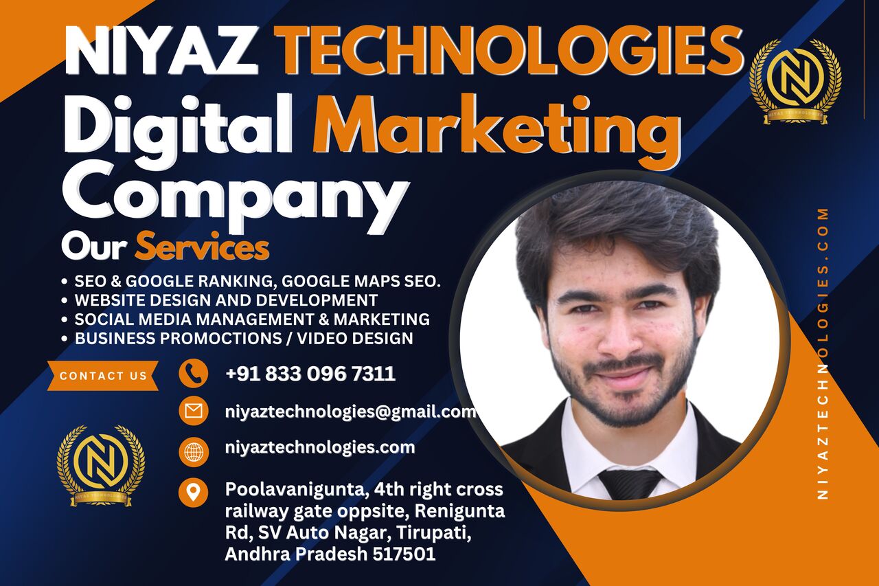 Kurnool, Marketing, Digital Marketing Services In Tirupati | Niyaz Technologies