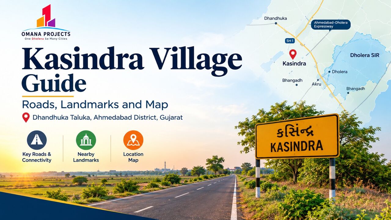 Ahmedabad, Residential Plots, INR 1600000,  137 Sq. Yard,  Dholera Estates 1 &ndash; Residential Plots In Kasindra