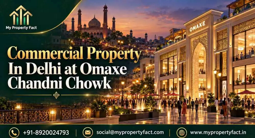 New Delhi, Real Estate, Commercial Property In Delhi At Omaxe Chandni Chowk | My Property Fact