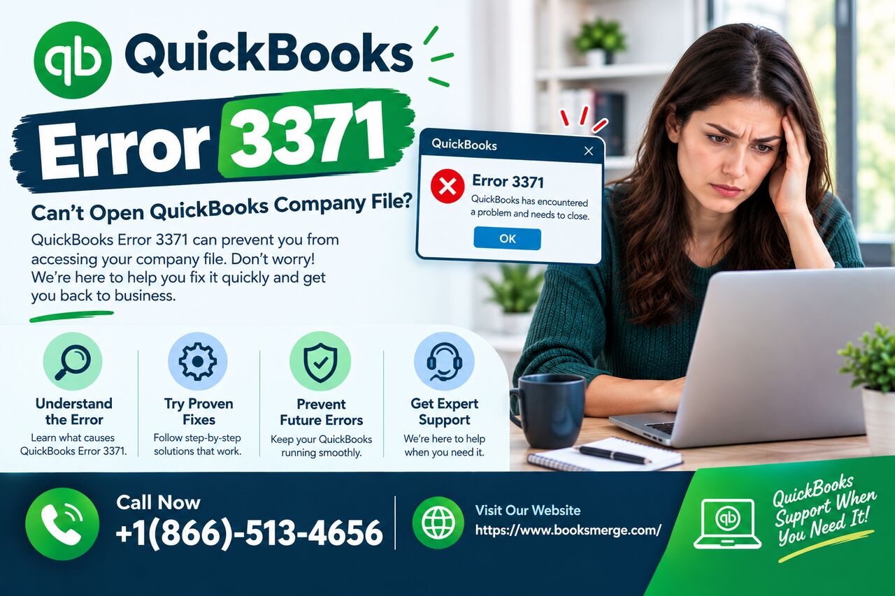 New York, Accounting, QuickBooks Error 3371 Started After Reinstalling The Program