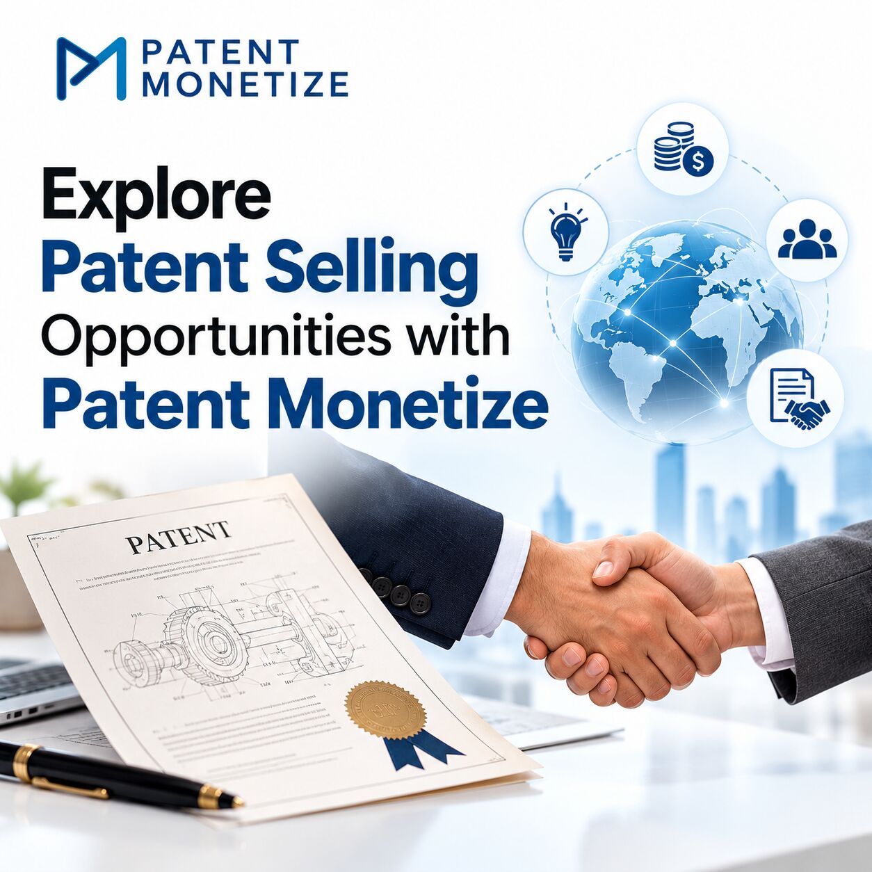 Noida, Legal, Explore Patent Selling Opportunities With Patent Monetize