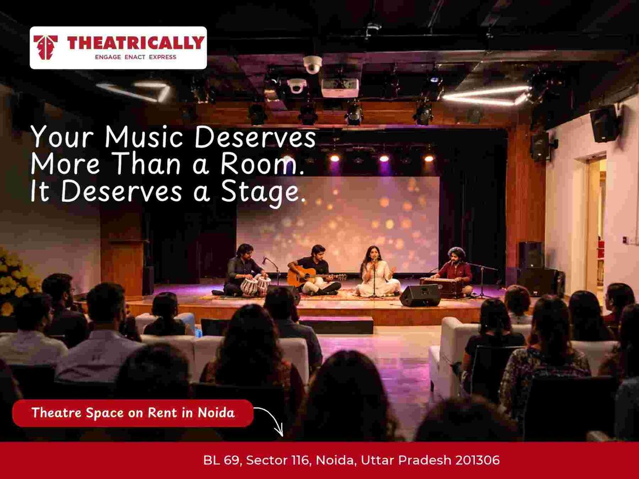 Noida, Creative, Theatre Space On Rent In Noida