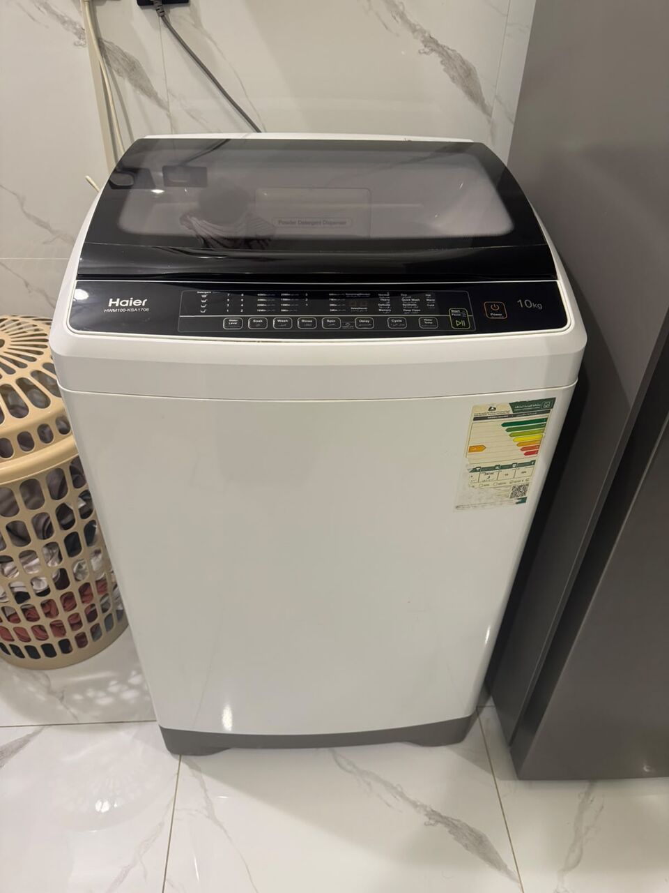 Al Malaz, Household Items, SAR 700,  Haier 10KG Fully Automatic Washing Machine