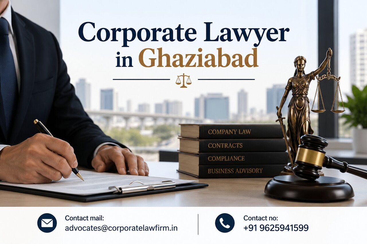 Ghaziabad, Legal, Looking For A Reliable Corporate Lawyer In Ghaziabad For Business Legal Matters?