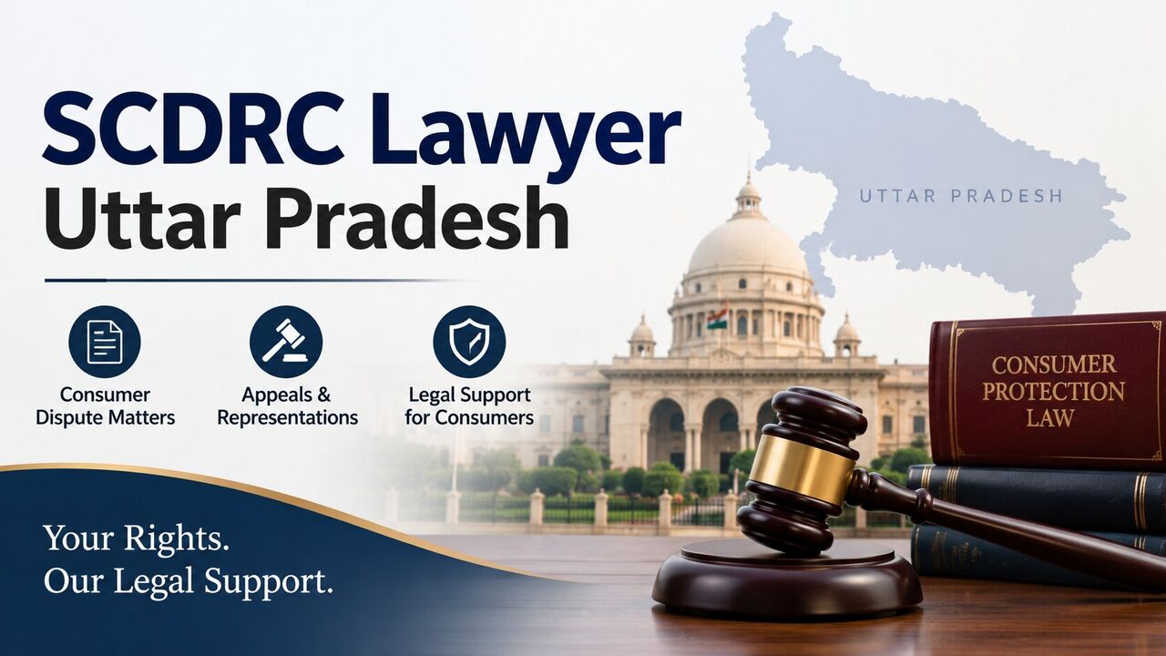 Ghaziabad, Legal, SCDRC Lawyer Uttar Pradesh,Facing A Consumer Dispute?