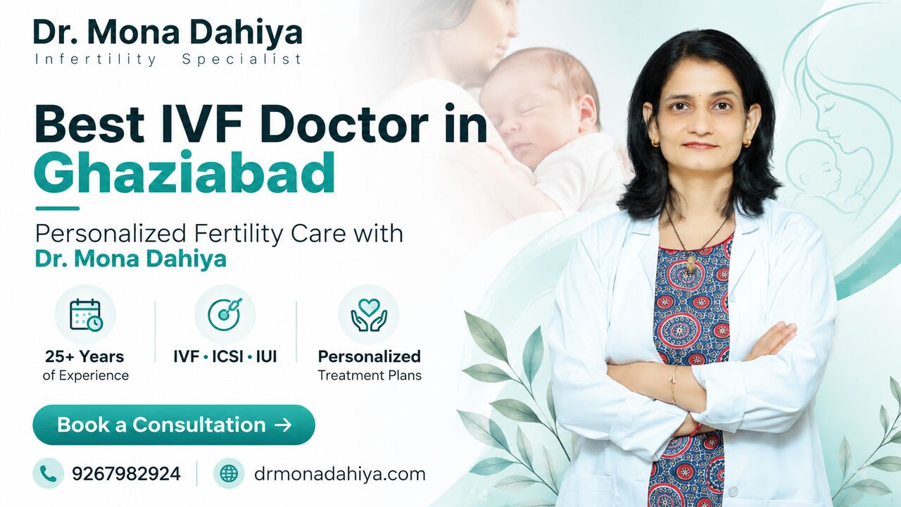 Ghaziabad, Business, Best IVF Doctor In Ghaziabad | Dr Mona Dahiya