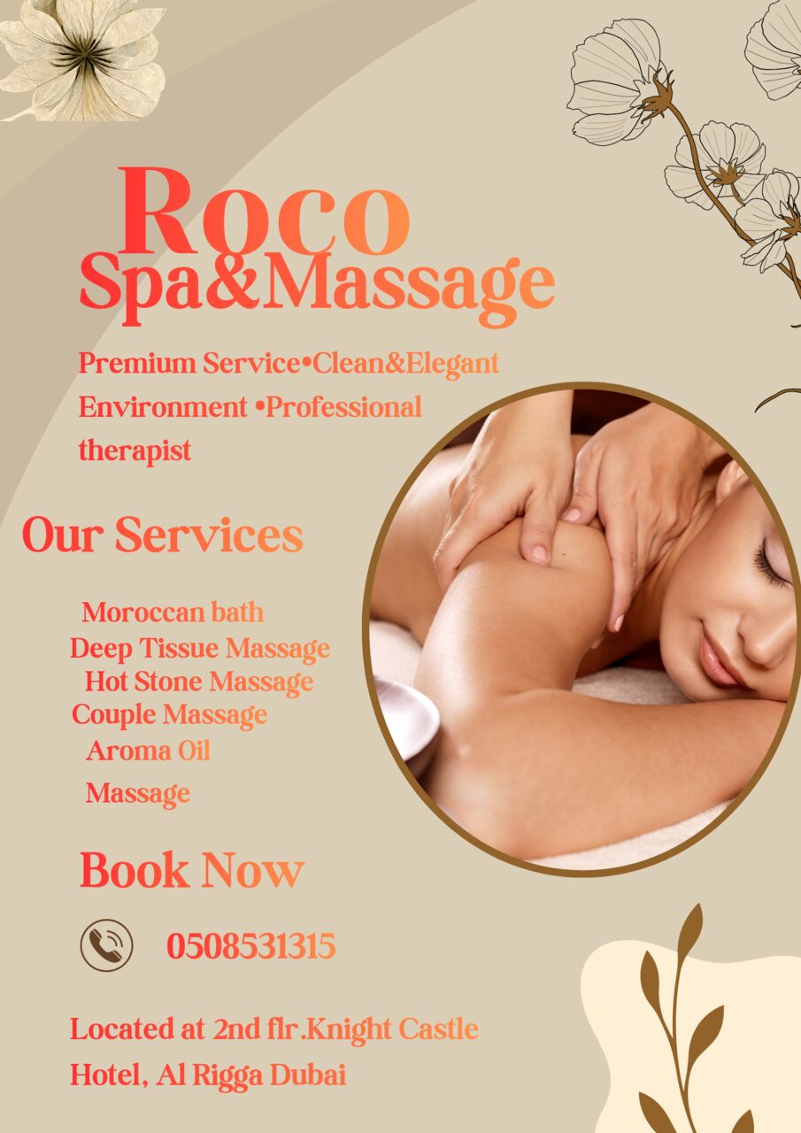 Al Rigga, Health, Premium Spa &Wellness At Roco Spa&Massage