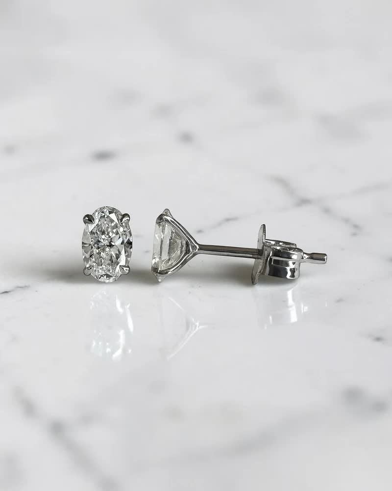 London, Jewelry, GBP 450,  Diamond Stud Earrings For Women: Refined Luxury And Beauty