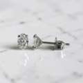 GBP 450,  Diamond Stud Earrings For Women: Refined Luxury And Beauty