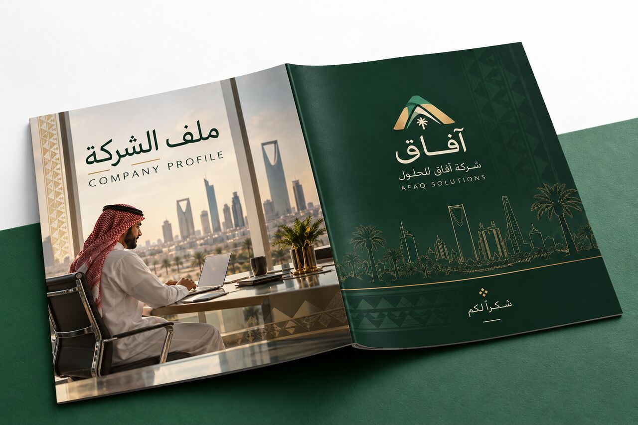 Riyadh, Graphic Design, تصميم بروفايل شركات ومطبوعات احترافية | Professional Comp