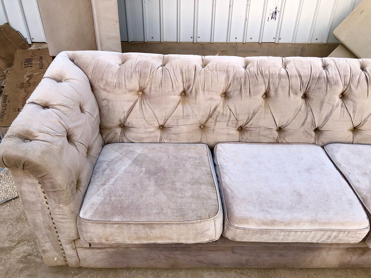 Riyadh, Furniture, SAR 200,  Premium Sofas Beige Color 8 Seats