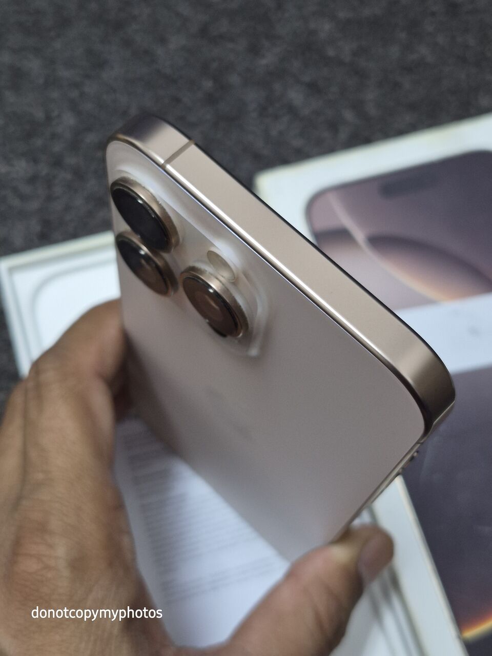 Al Rahmaniyah, Mobile Phones, SAR 3400,  IPhone 16 Pro Max 256gb Desert Titanium