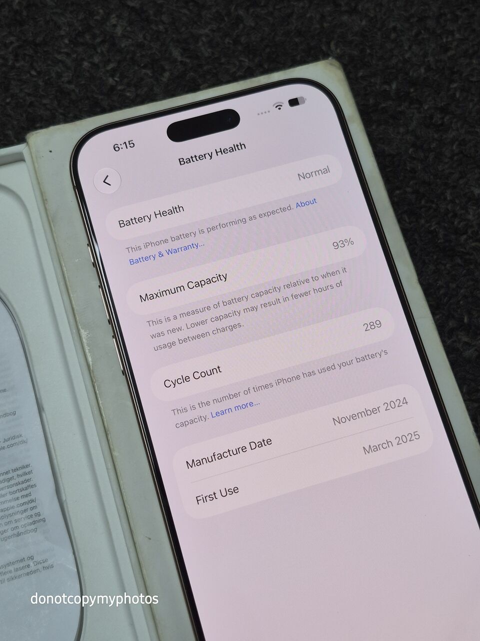 Al Rahmaniyah, Mobile Phones, SAR 3400,  IPhone 16 Pro Max 256gb Desert Titanium