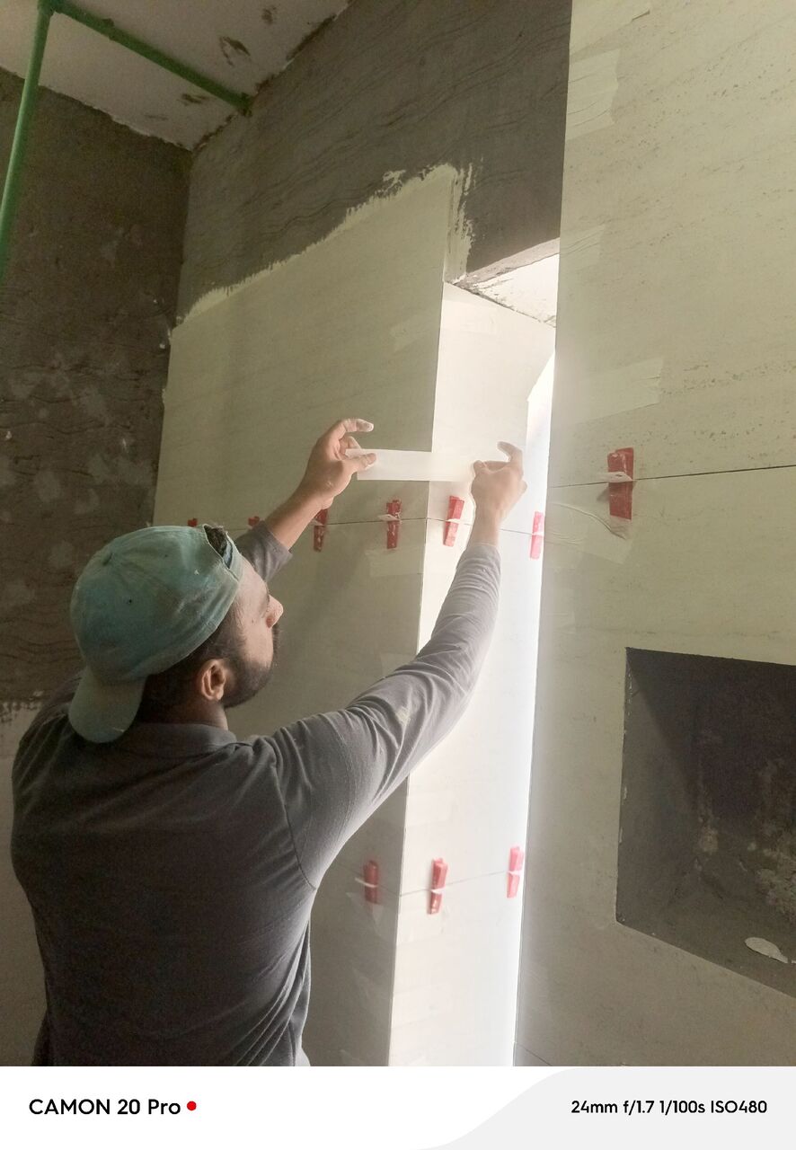 Dammam, Construction, معلم البورسلان رخام