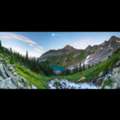 USD 2350,  Marshal Peak Wall Art | Telluride Sunrise Panorama
