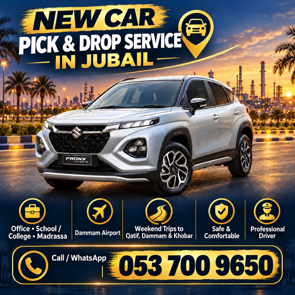 Jubail, Pick Up & Drop Off, Pick & Drop Service In Jubail