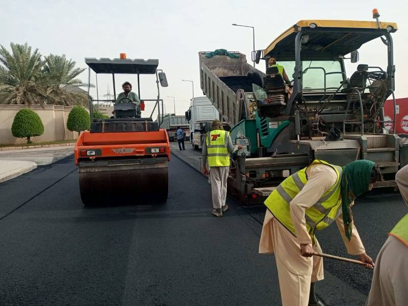 Al Nuzha, Construction, مقاول اسفلت