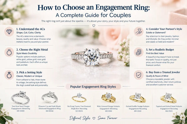 New York, Business, How To Choose An Engagement Ring: Complete Buyer