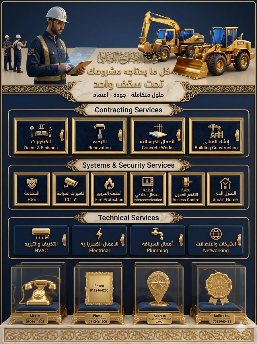Riyadh, Security, Cctv, Safety,fire Protection, Access Control, Information System,smart Home, Networking.