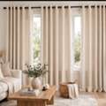 SAR 30,  Elegant Window Curtains With Rings Excellent Condition