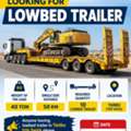 Low Bed Trailer - 10 Units ( Only Available In Yanbu Trip Basis)