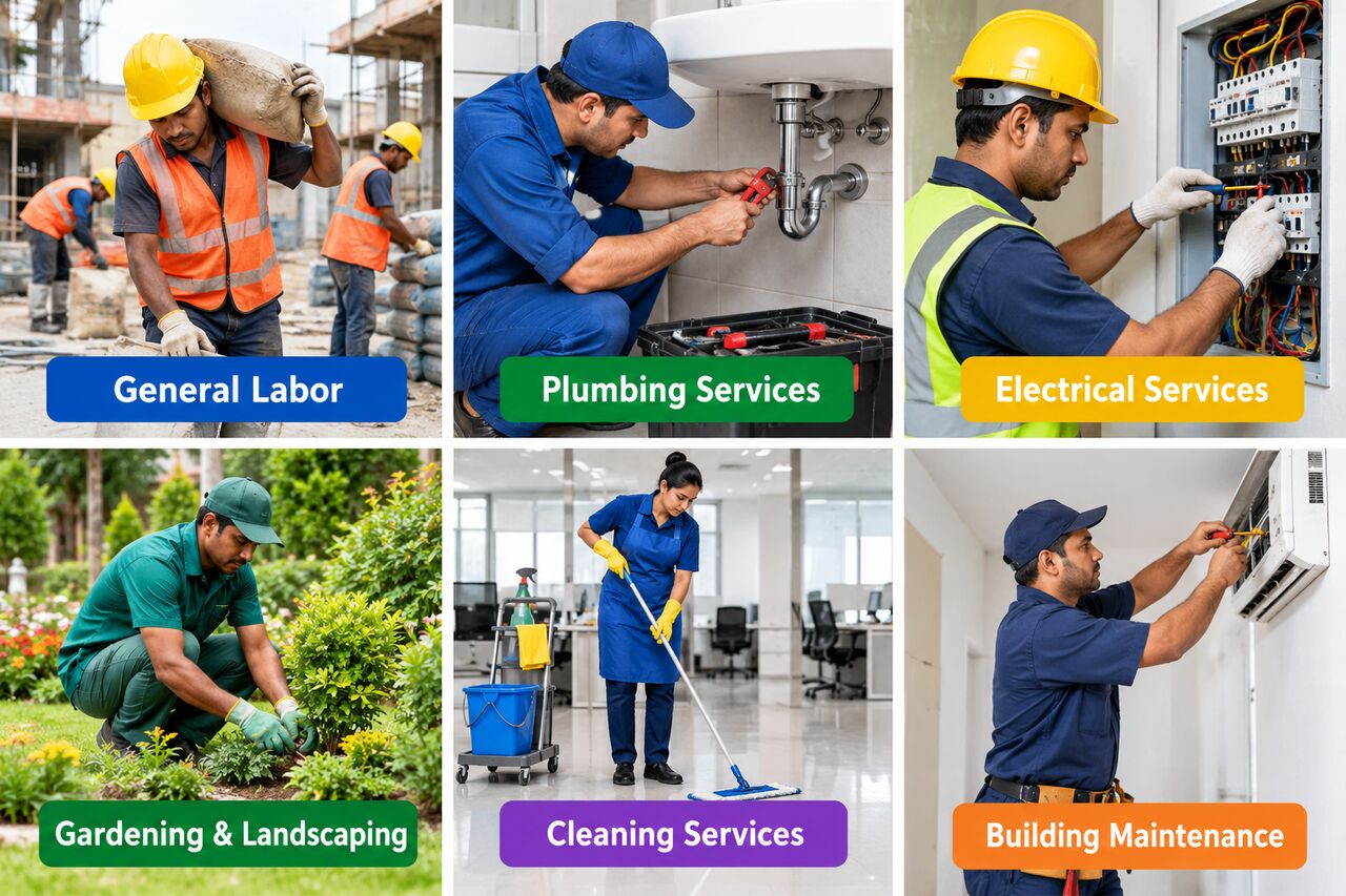 Riyadh, Manpower, Man Power Provided Service