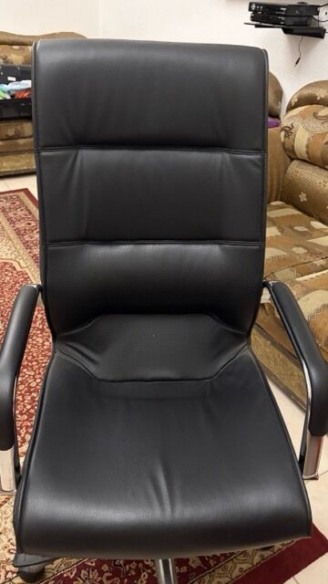 Jeddah, Furniture, SAR 300,  SOLID Office Chair Extra Coushioned Stainless Steel-BRAND NEW