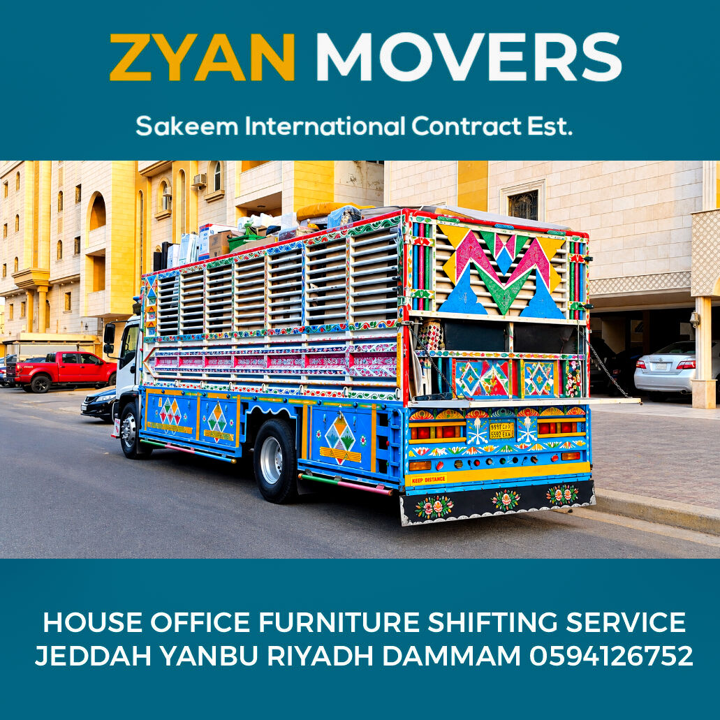 Rabigh, Labor/Moving, Zyan Movers In Jeddah For House Offices Furniture Shifting & Transportation Service