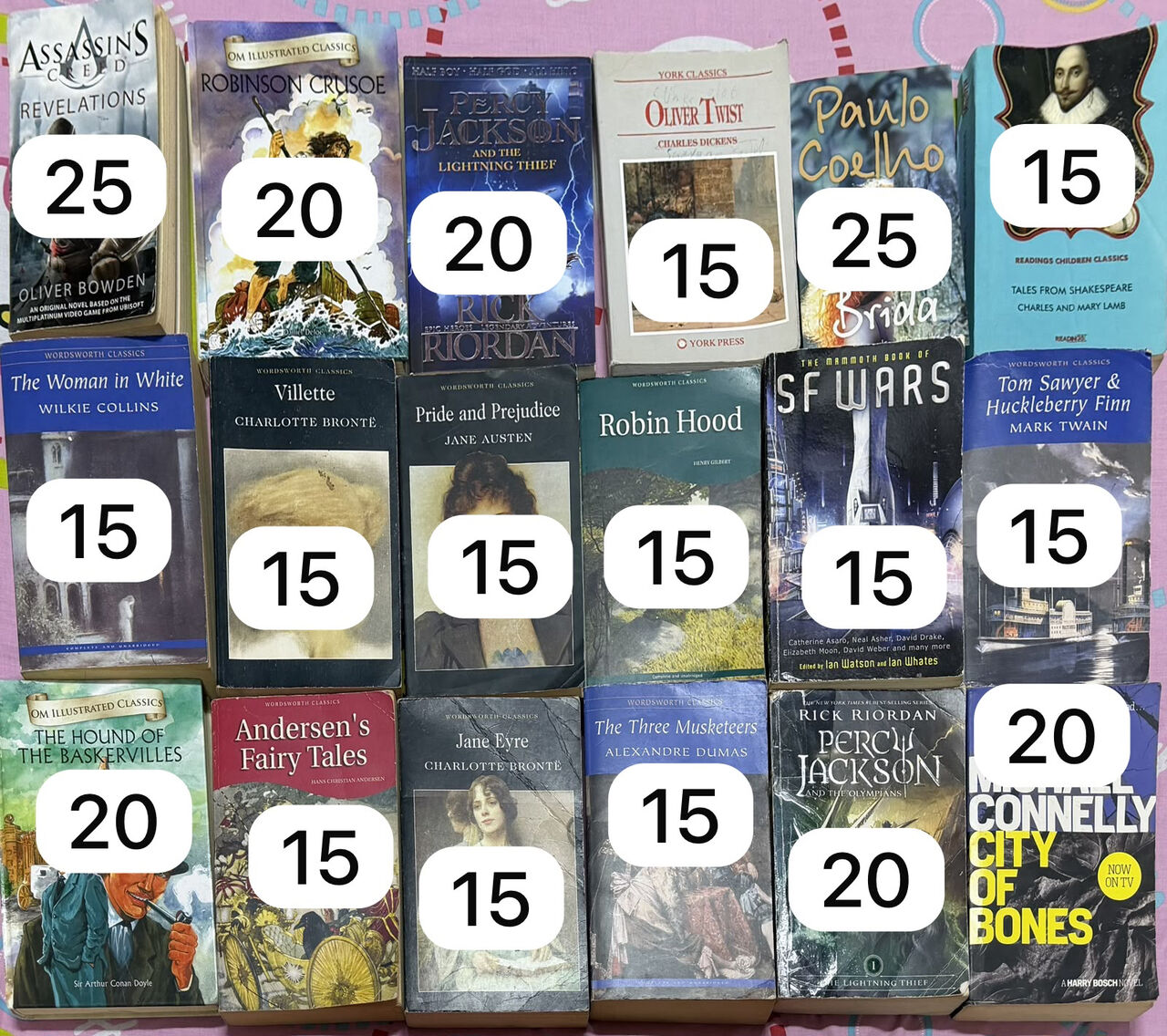 Jeddah, Books, English Books For Sale. كتب قصصية باللغة الإنجليزية للبيع