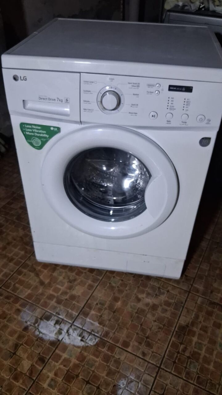 Jeddah, Appliances, SAR 550,  ✓LG 7 KG Front Load Washing Machine – DD Motor – Like New