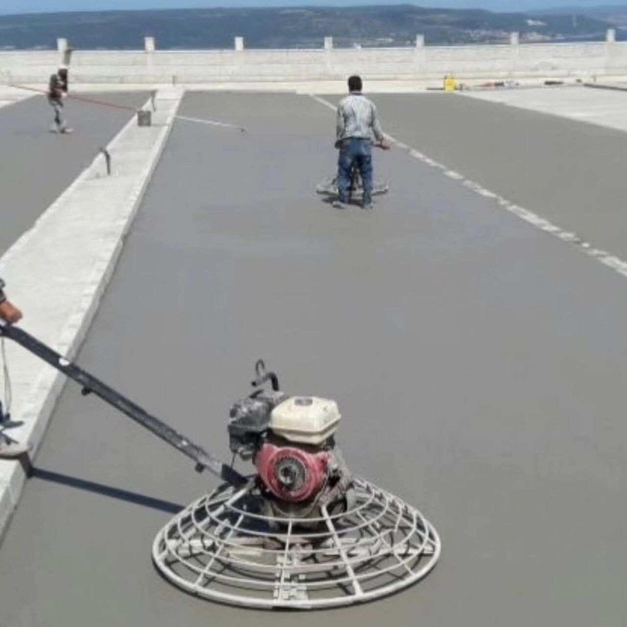 Irqah, Construction, Cocrete Work