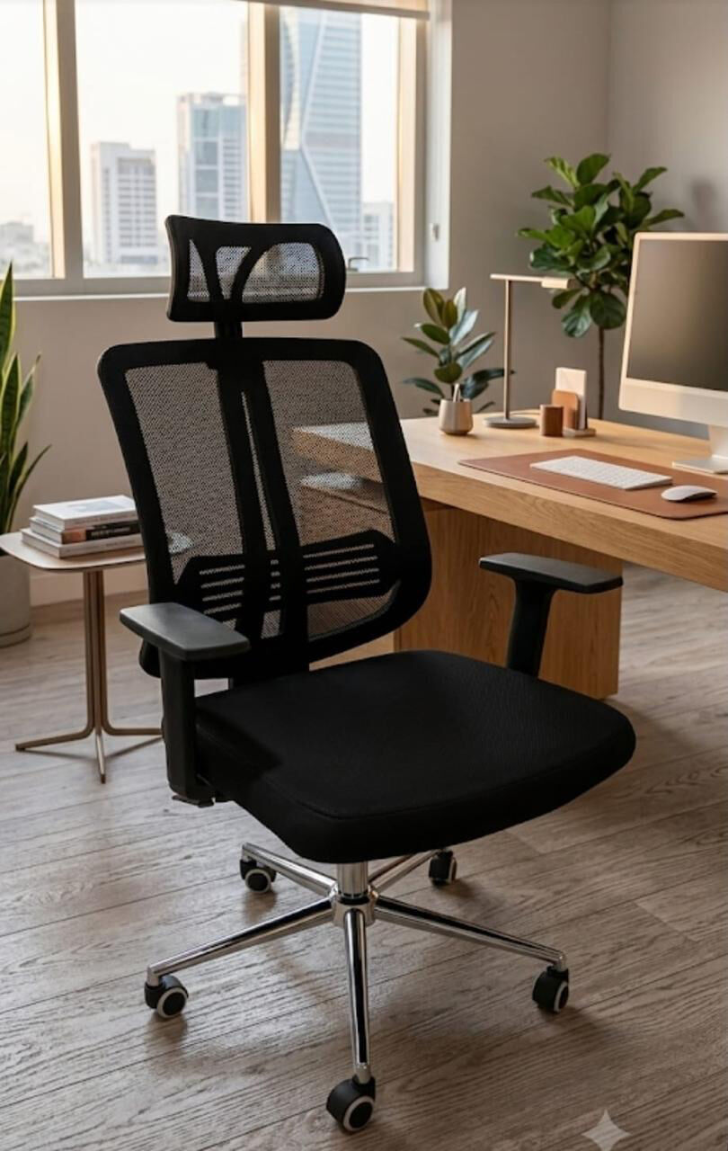Al Mahjar, Furniture, SAR 199,  Round Office Chairs. Free Delivery!