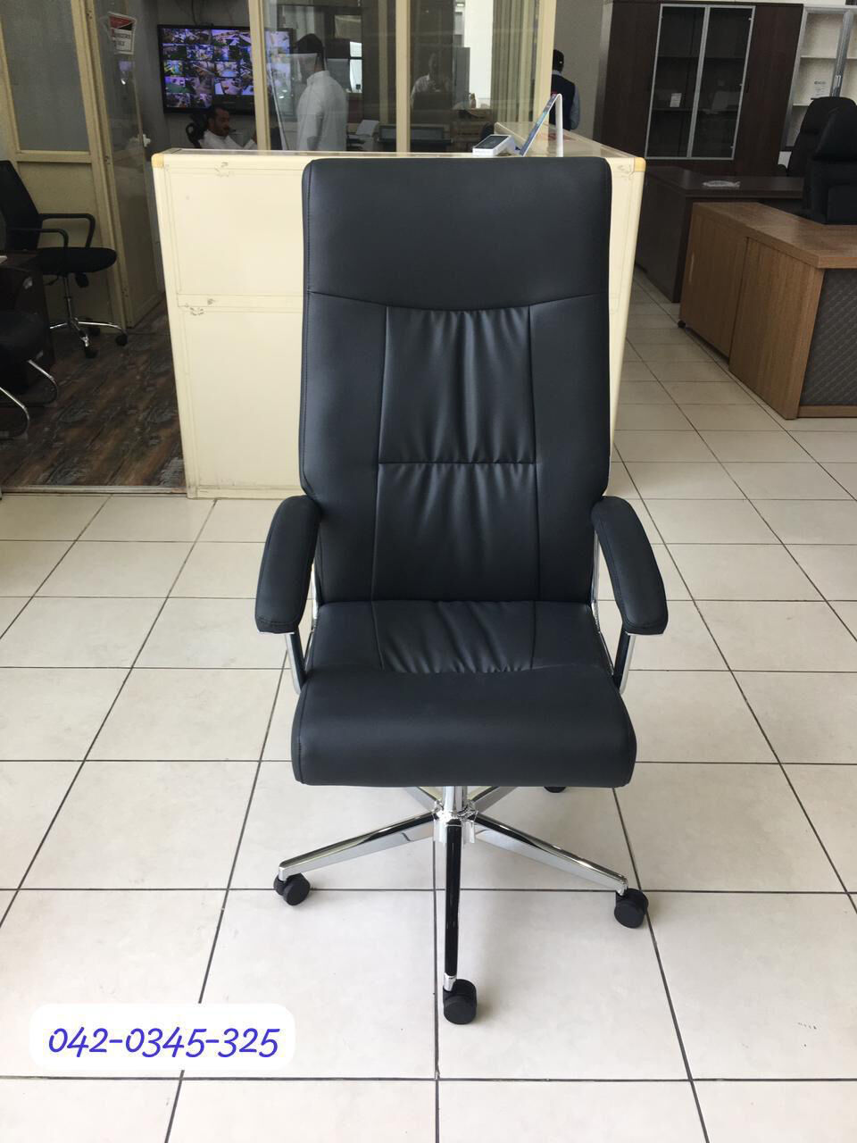 Al Mahjar, Furniture, SAR 199,  Round Office Chairs. Free Delivery!